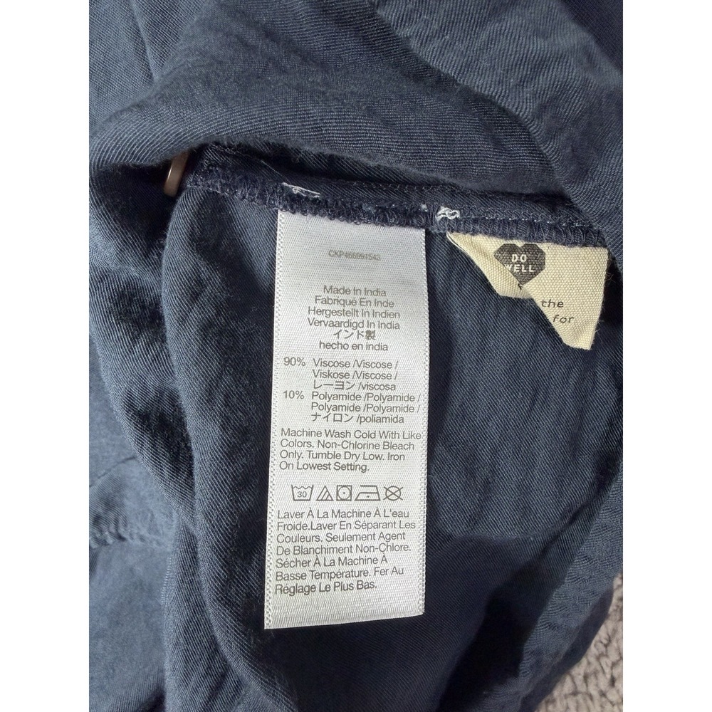 Madewell Sophia Twill Midi Women's Dress Off Shoulder Size Small Cottagecore - Picture 9 of 10